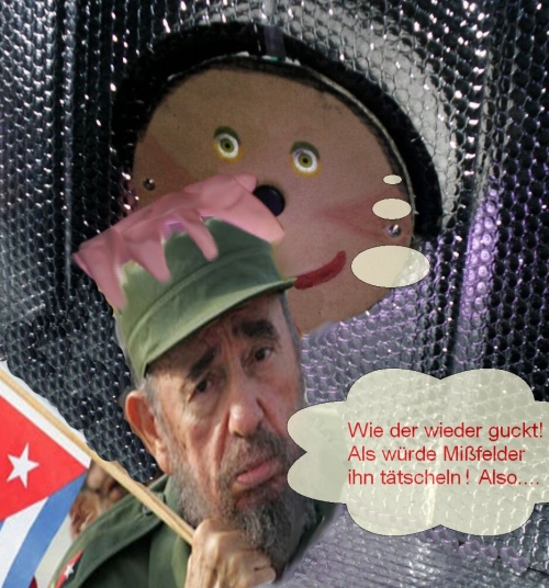 Daggi dar palmaditas en Cuba